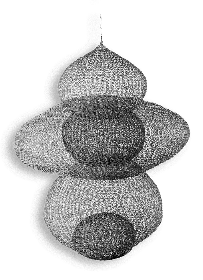 Iron wire mobile, Untitled (S.372), by Ruth Asawa