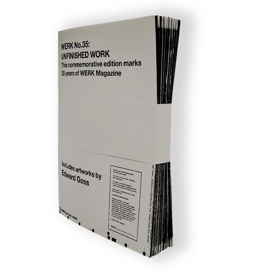 WERK No. 35: The Value of the Unresolved publication cover